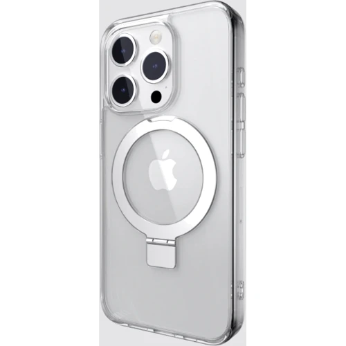Чехол для iPhone SwitchEasy MagStand M StandGuard Protective Case Transparent (SPH56P173TR23) for iPhone 15 Pro: Цвет прозрачный