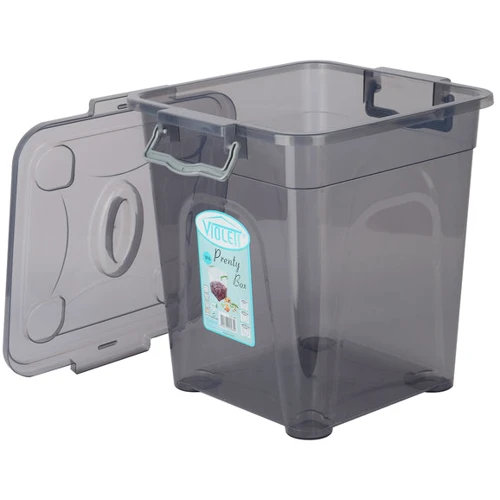 Емкость для хранения Violet House Prenty Box black прямоугольная 16 л (0485 PRENTY BOX black прям. 16 л): Высота, см 32