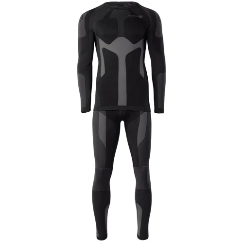 Термокомплект Iguana Zinke (ZINKE SET-BLACK /GREY) 50-54 (M-L) черный