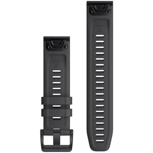 Ремешок Garmin QuickFit 22 Watch Bands Slate Grey Silicone with Black Hardware (010-12863-22): Цвет серый