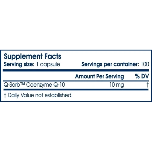 Scitec Nutrition Co-Q10 100 caps: Форма выпуска Капсулы