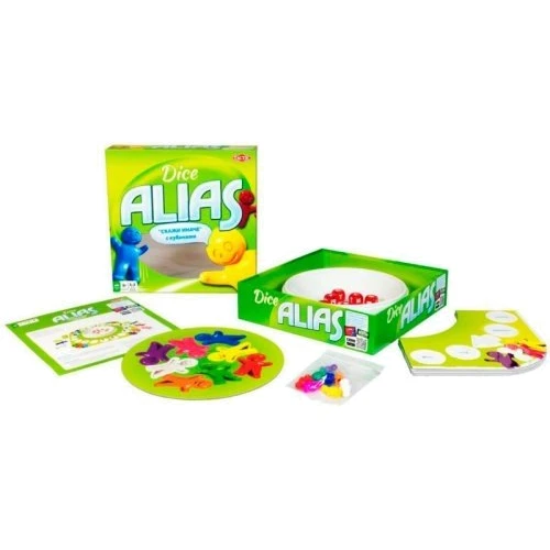 Настольная игра Tactic Alias Dice (рус) (53139): Вид логические