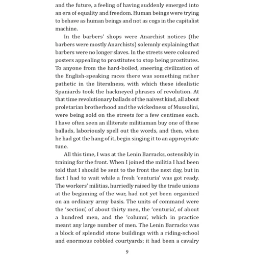 George Orwell: Homage to Catalonia: ISBN 978-617-551-326-2