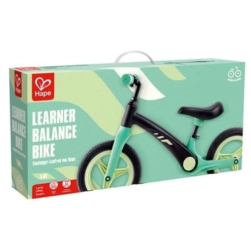 Беговел Hape двухколесный зеленый (E1208): Колеса безвоздушные