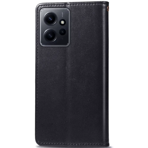 Аксессуар для смартфона Mobile Case GETMAN Gallant Black for Xiaomi Redmi Note 12 4G: Цвет черный