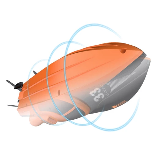 Катер на радіокеруванні SYMA Q2 Genius середнього розміру з швидкістю 20 км / год (35,2 см) фото 6