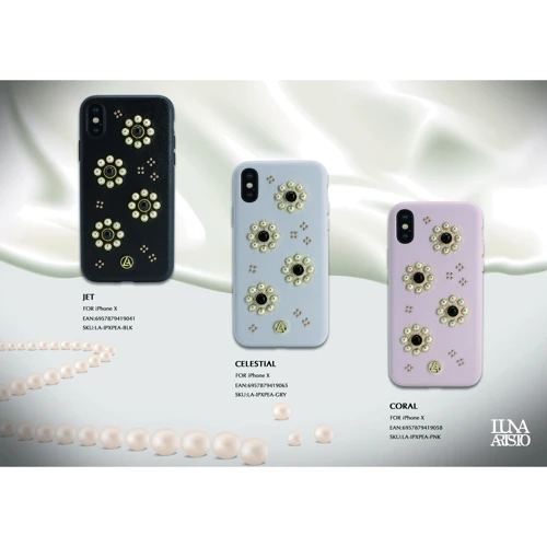 Чехол для iPhone Luna Aristo Orbita Celestial Grey (LA-IPXPEA-GRY) for iPhone X/iPhone Xs: Цвет серый