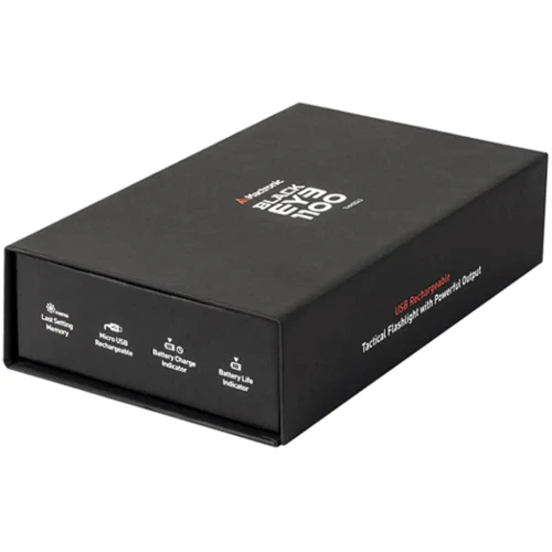Ліхтар туристичний Ліхтар тактичний Mactronic Black Eye 1100 (1100 Lm) USB Rechargeable (THH0043): Світловий потік, лм 1100