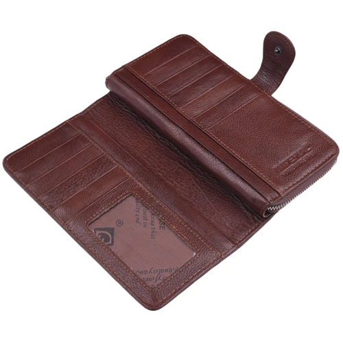 Женский кошелек Horse Imperial коричневый (K11090-brown): Формат кошелька Горизонтальный