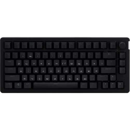 Клавиатура HyperX Alloy Rise 75 PBT HX Red USB Black (7G7A4AA): Интерфейс подключения USB