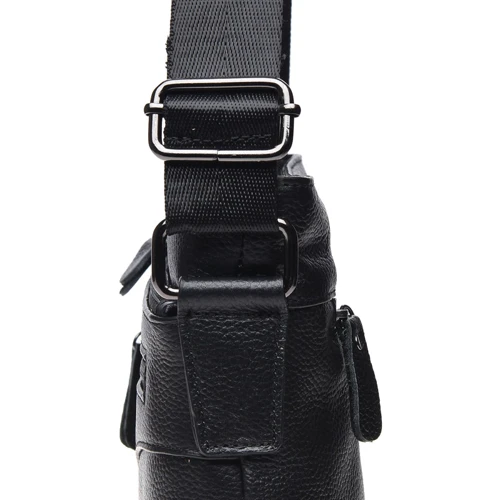 Чоловіча сумка планшет Borsa Leather чорна (K17801-black): Країна виробник Тайвань