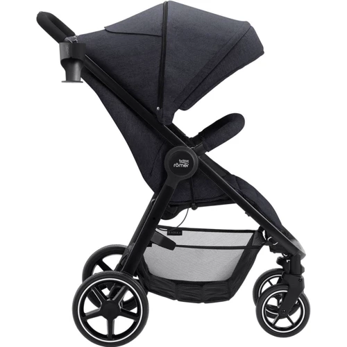 Прогулочная коляска BRITAX-ROMER B-AGILE M Black Shadow: Возможность установки люльки нет
