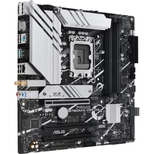 ASUS PRIME B760M-A WIFI D4: Оперативная память 4xDDR4 5333 МГц, до 128 ГБ