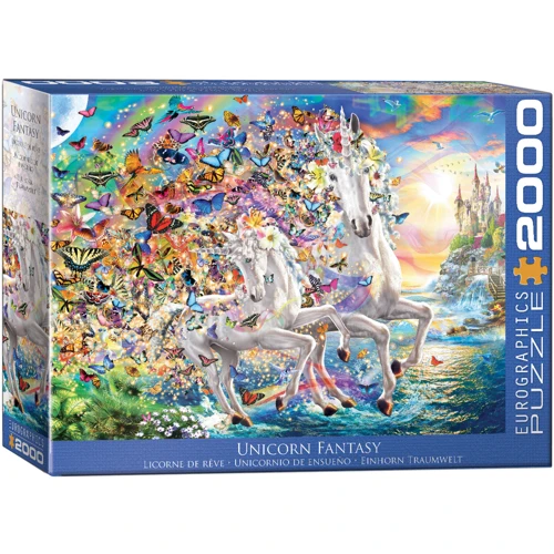 Пазл Eurographics Фентезі Єдиноріг 2000 елементів (8220-5551): Виробник EuroGraphics