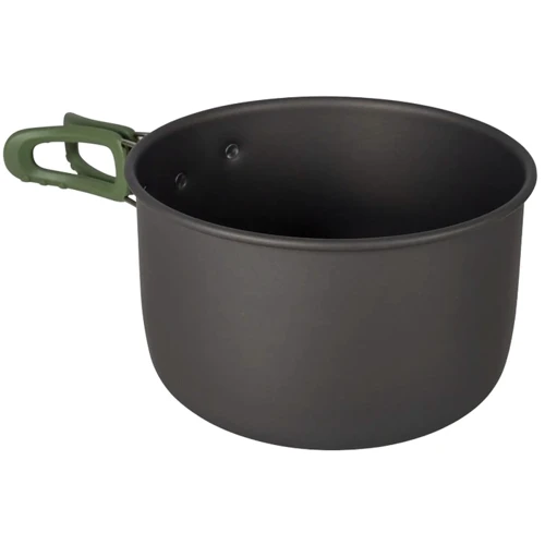 Набір посуду Bo-Camp Explorer 3 Pieces Hard Anodized Grey/Green (2200239) фото 7