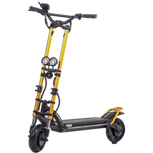 Електросамокат Kaabo Wolf Warrior X Pro+ Gold (2200 Вт; 28 А/год; 60 В)