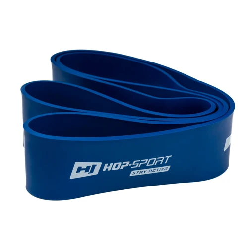 Эспандер Hop-Sport Резинка для фитнеса 28-80 кг синяя (HS-L064RR) фото 7
