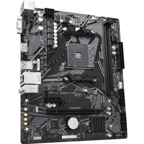 GIGABYTE A520M K V2: Оперативная память 2xDDR4 5100 МГц, до 64 ГБ
