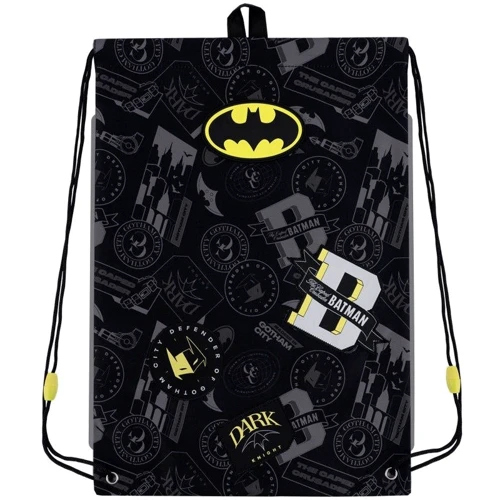 Набор Kite рюкзак + пенал + сумка для обуви 555 DC Batman (SET_DC25-555S) фото 9
