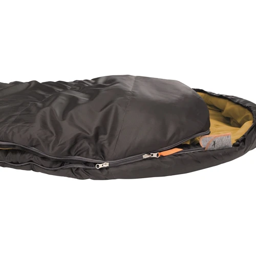 Спальний мішок Easy Camp Orbit 200 / -1 ° C Black (Right): Ширина в ногах 50 см