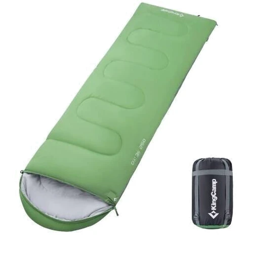 Спальный мешок KingCamp Oasis 250(KS3121) (green,правая): Верхняя температура комфорта 12 °C