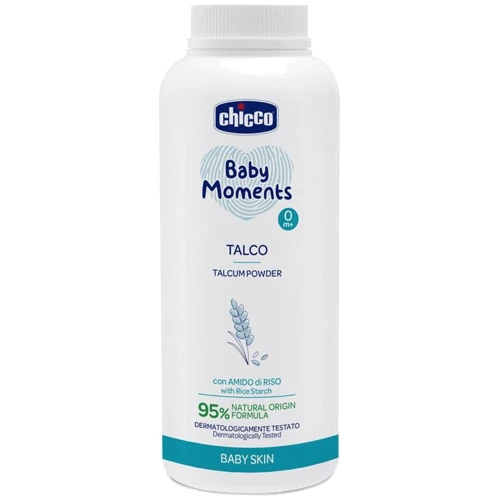 Тальк защитный Chicco Baby Moments с рисовым крахмалом 150 г (10397.00)