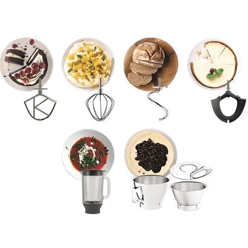Кухонный комбайн Kenwood Titanium Chef Baker KVC85.124SI: Объем блендера 1.6 л