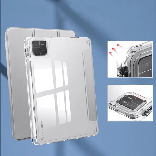 Аксессуар для планшетных ПК BeCover Soft Edge with Pencil mount Sliver for Xiaomi Mi Pad 6 / 6 Pro (709560) фото 5