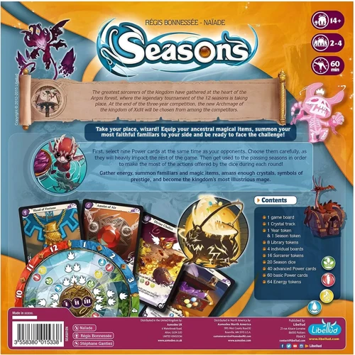 Настольная игра Asmodee Seasons - EN НА АНГЛИЙСКОМ ЯЗЫКЕ: Вид стратегические