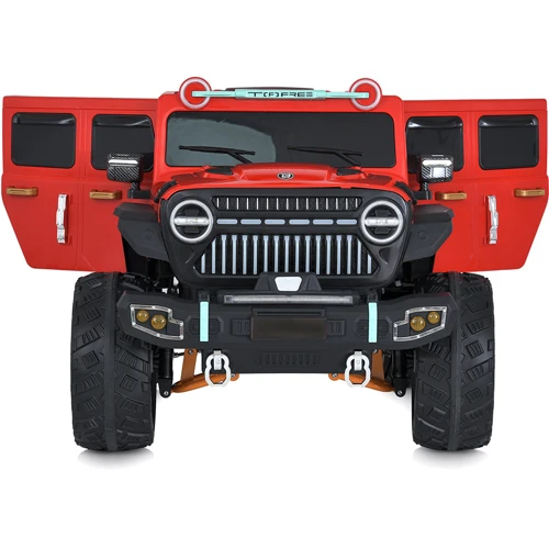 Дитячий електромобіль Bambi Racer Позашляховик червоний (M 5831EBLR-3)