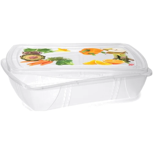 Емкость для хранения Time Eco 1.0л, комплект из 3 шт прямоугольный (8001136002885)