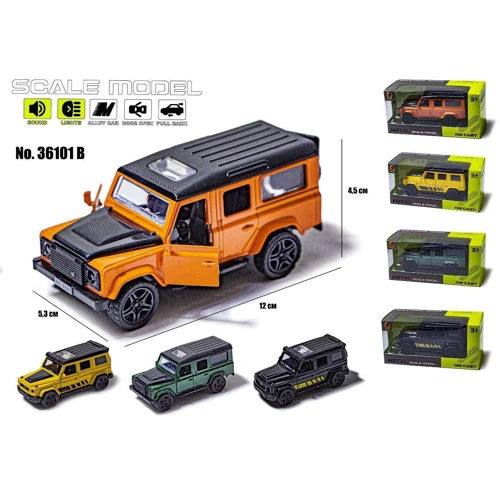 Машинка металлическая инерционная Scale Model (36101B): Производитель Noname