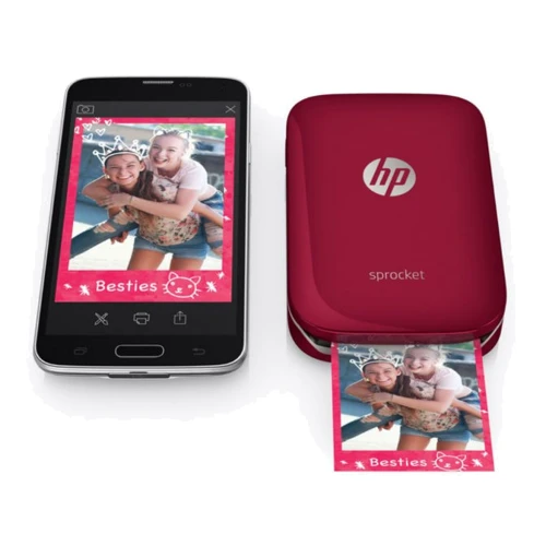 Принтер HP Sprocket Red (Z3Z93A) фото 6