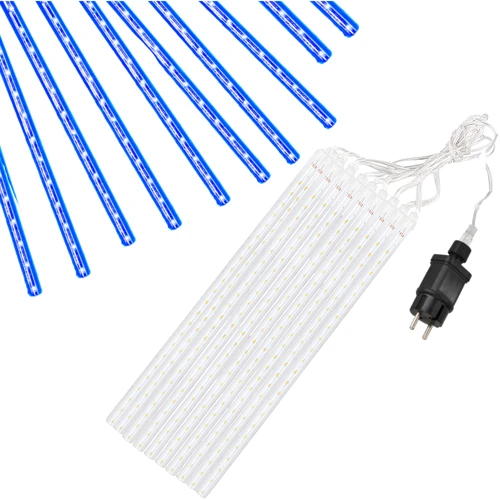Гирлянда метеоритный дождь Springos 4 м 480 LED CL1210 Blue фото 9