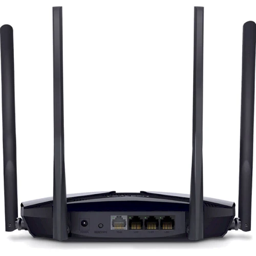 Маршрутизатор Wi-Fi Mercusys MR1800X: Количество LAN портов 3