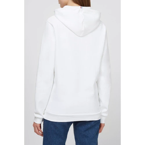 Худи Le Coq Sportif Saison 2 Hoody N°2 M (2021272-LCS) 42 белый с капюшоном: Состав Полиэстер, Хлопок