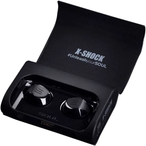 Навушники Soul X-Shock, Black (SX15BK): Тип конструкції вакуумні