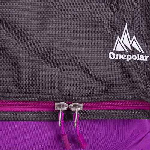 Дорожня сумка Onepolar фіолетова (W5637-lilac): Тип ручки Без ручки, Плечовий ремінь