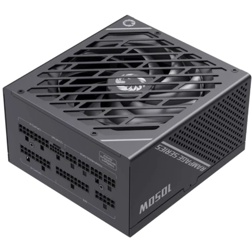 Блок питания GameMax GX-1050 PRO BK: Вентилятор нижней стенки 135 мм