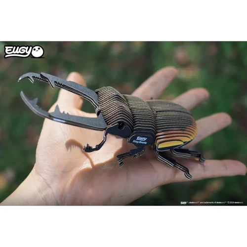 Сборная 3D модель Eugy Зоопарк: Жук-олень (XEG-114)