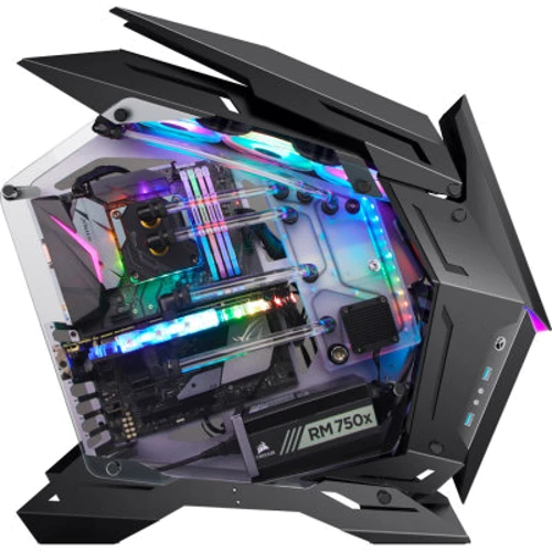 Корпус Jonsbo MOD-3 Black: Материал передней панели алюминий
