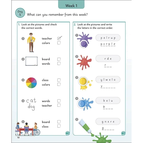 English for Everyone Junior. 5 Words a Day: Количество страниц 240