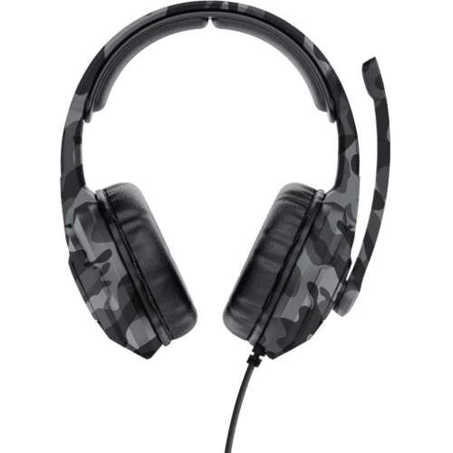 Навушники Trust GXT 411K RADIUS 3.5mm Black Camo (24360): Тип кріплення оголовние