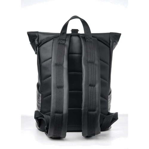 Жіночий рюкзак Sambag RollTop X чорно-сріблястий (24320635): Країна виробник Украина