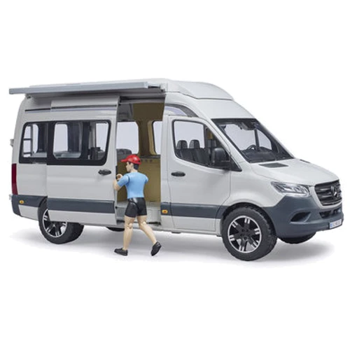 Ігровий набір Bruder Автомобіль MB Sprinter для кемпінгу з фігуркою (02672)