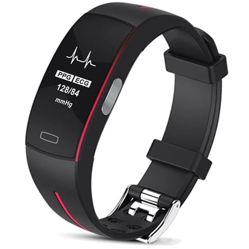 Фитнес-браслет Lemfo P3 Plus Red: Экран 0.96 (64x128)