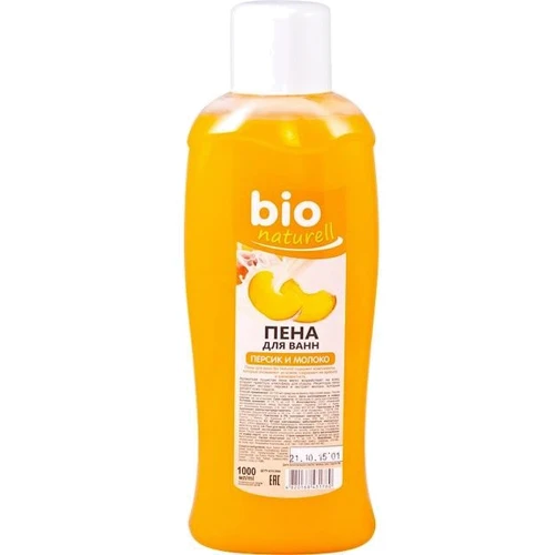 Bio Naturell Піна для ванн персик/молоко 1000 ml