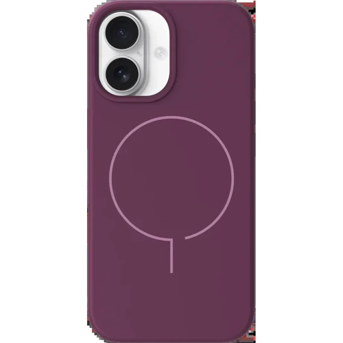 Чохол для iPhone LAUT HUEX SLIM MagSafe Burgundy (L_IP25A_HS_PU) для iPhone 17: Колір бордовий
