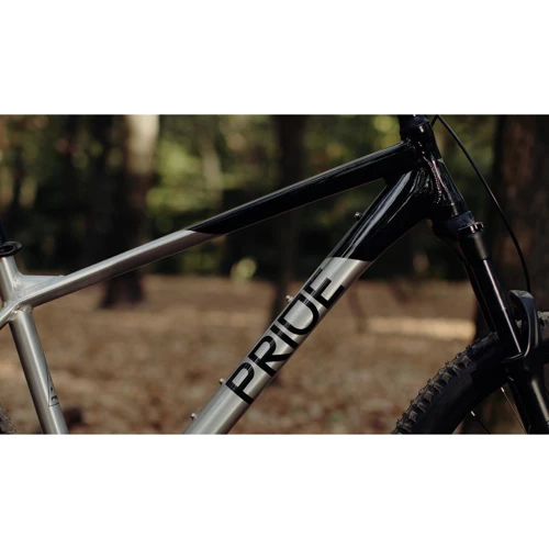 Велосипед Pride REVENGE 7.2 27.5" рама - M 2020 RAW A/BLACK: Материал рамы Алюминий
