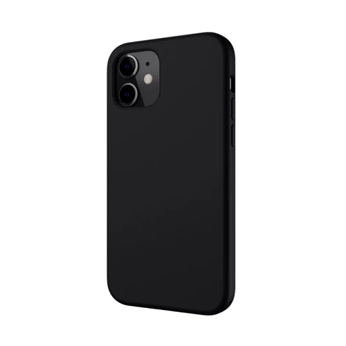 Чехол для iPhone SwitchEasy Skin Black (GS-103-121-193-11) for iPhone 12 mini: Материалы силикон